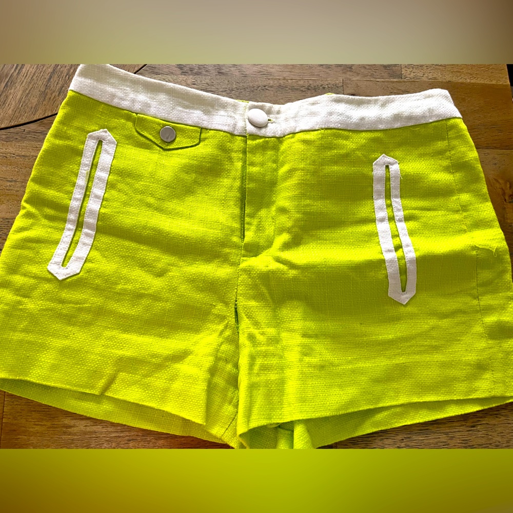 Dainty Neon Green Shorts